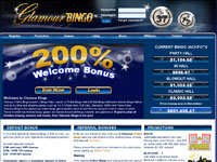 Glamour Bingo Lobby